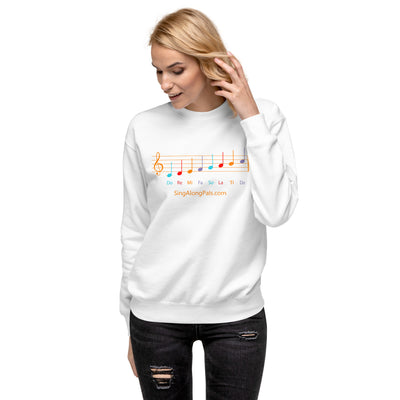 DO RE MI Unisex Premium Sweatshirt - SingAlong Pals