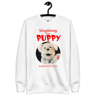 SINGALONG WITH PUPPY Unisex Premium Sweatshirt - SingAlong Pals