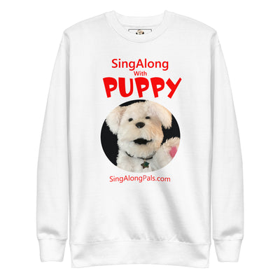 SINGALONG WITH PUPPY Unisex Premium Sweatshirt - SingAlong Pals