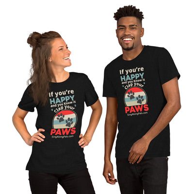 If You're Happy.. Unisex Staple Tee - Aduts, Featured, If you're happy.., New - SingAlong Pals