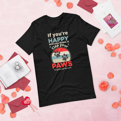 If You're Happy.. Unisex Staple Tee - Aduts, Featured, If you're happy.., New - SingAlong Pals