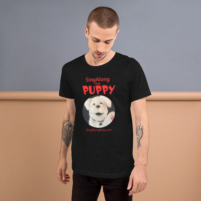 SingAlong with Puppy - Unisex Staple Tee - Adults, SingAlong with Puppy - SingAlong Pals