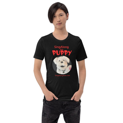 SingAlong with Puppy - Unisex Staple Tee - Adults, SingAlong with Puppy - SingAlong Pals