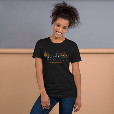 Do Re Mi.. Unisex Staple Tee - Adults, Do Re Mi.. - SingAlong Pals