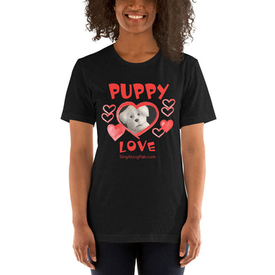 Puppy Love.. Unisex Staple Tee - Adults, Puppy Love - SingAlong Pals