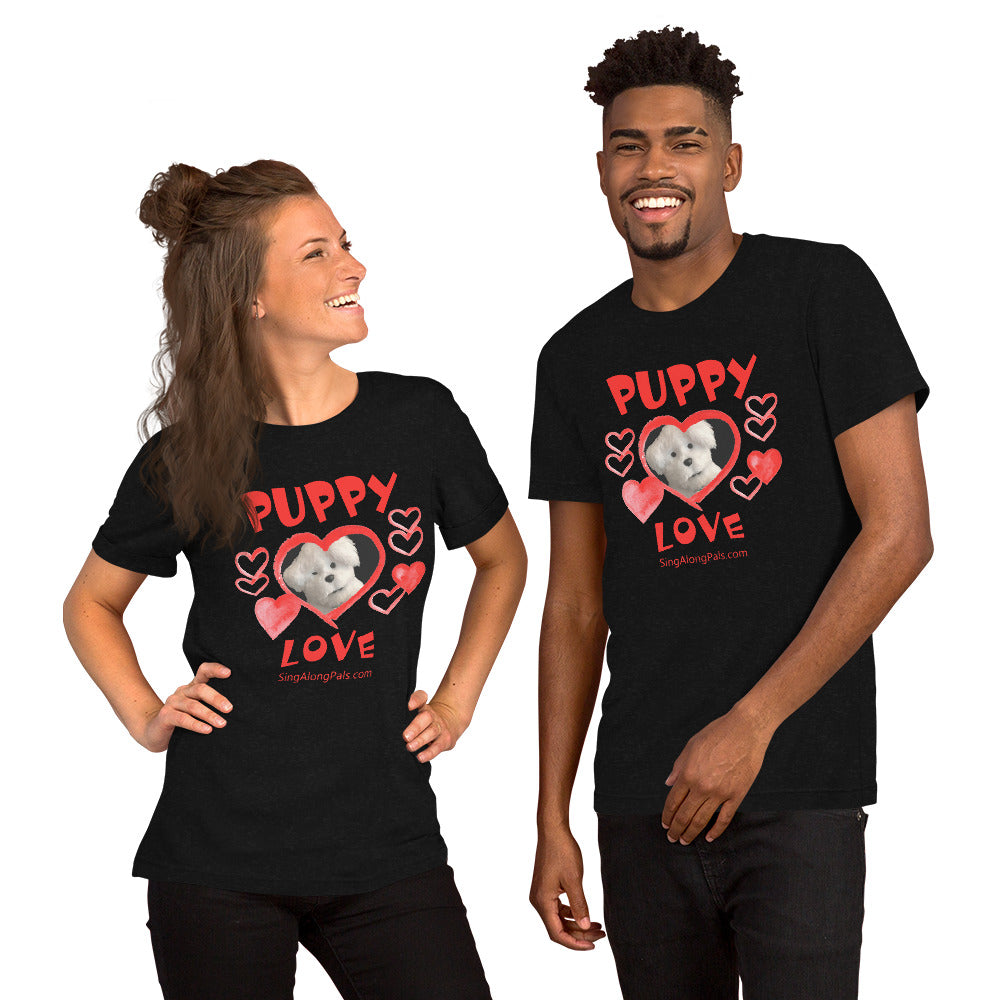 Puppy Love.. Unisex Staple Tee - Adults, Puppy Love - SingAlong Pals