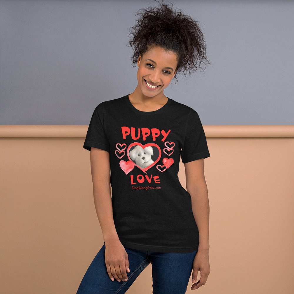 Puppy Love.. Unisex Staple Tee - Adults, Puppy Love - SingAlong Pals