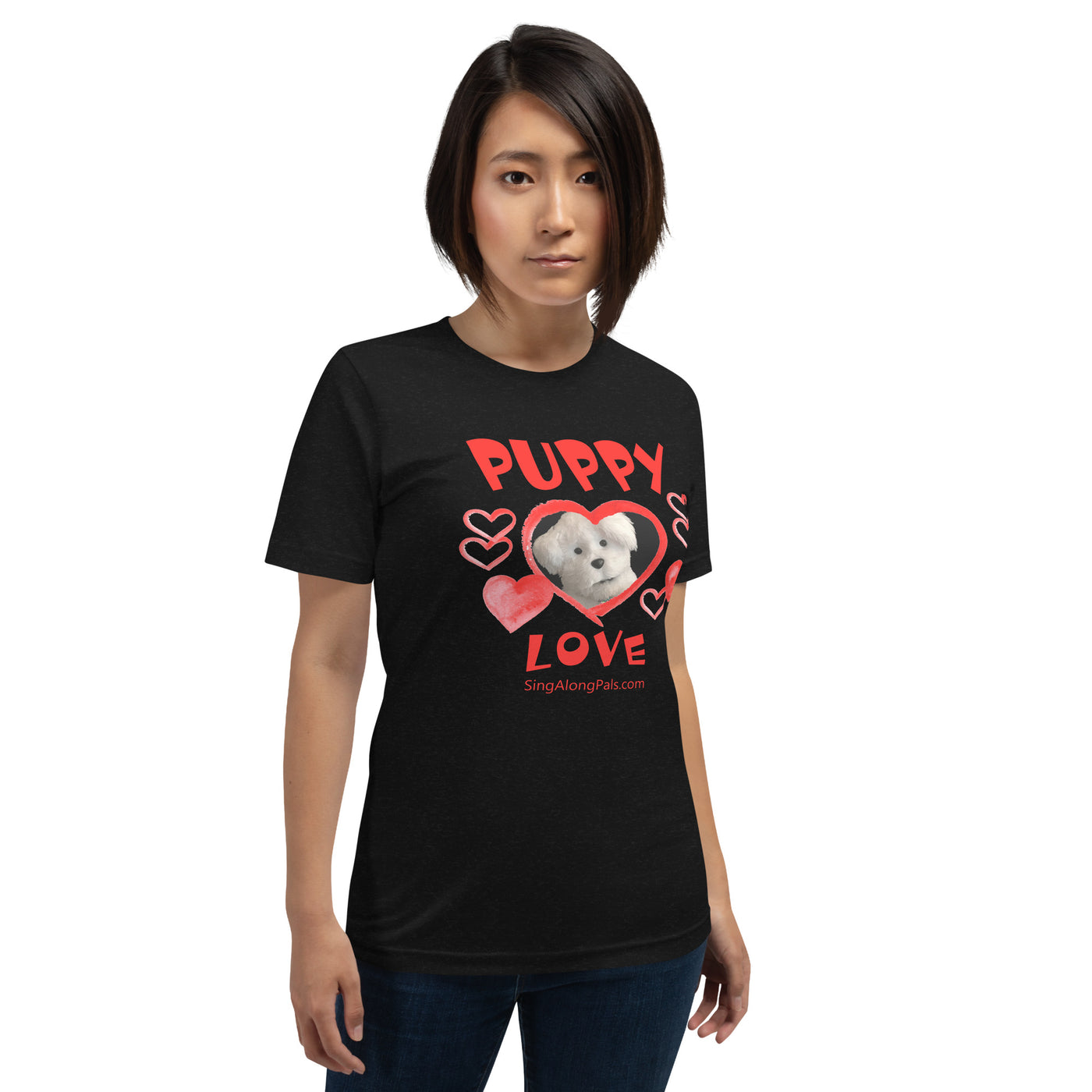 Puppy Love.. Unisex Staple Tee - Adults, Puppy Love - SingAlong Pals