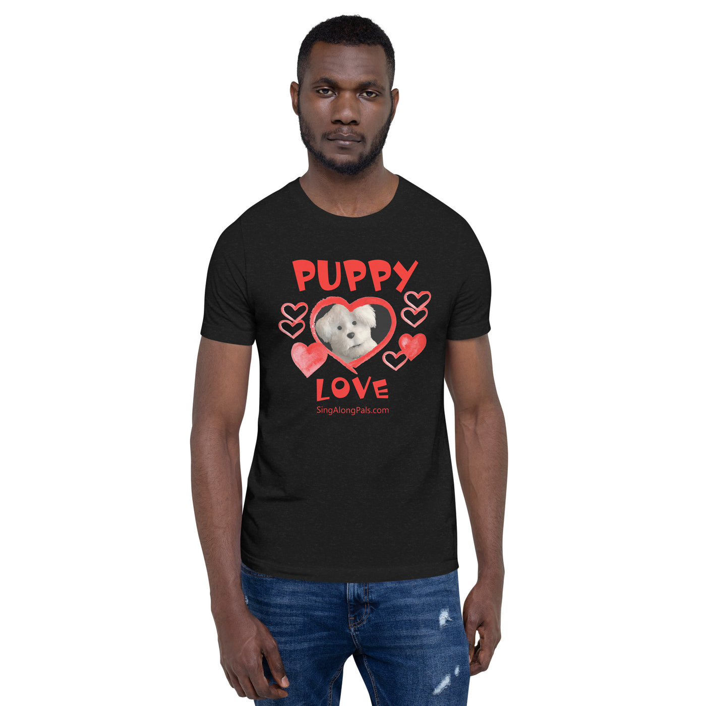 Puppy Love.. Unisex Staple Tee - Adults, Puppy Love - SingAlong Pals