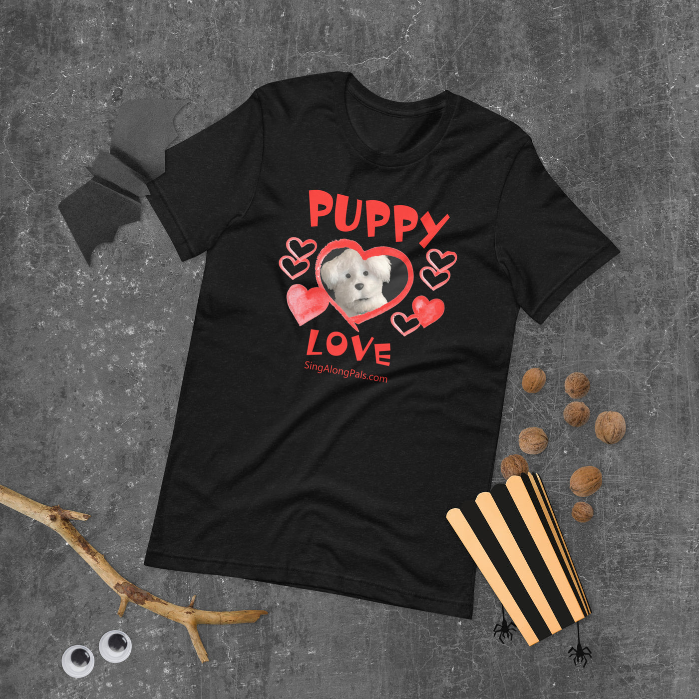 Puppy Love.. Unisex Staple Tee - Adults, Puppy Love - SingAlong Pals