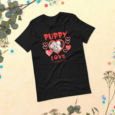 Puppy Love.. Unisex Staple Tee - Adults, Puppy Love - SingAlong Pals