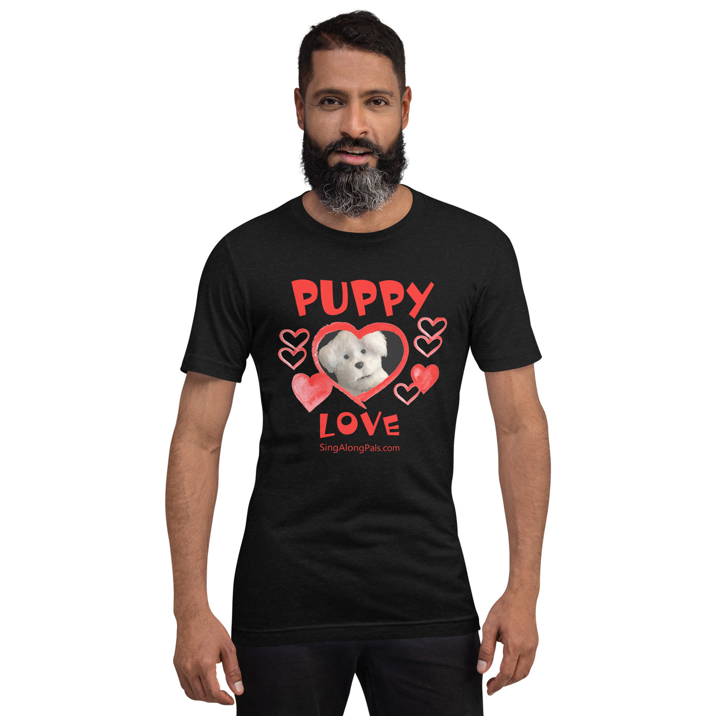 Puppy Love.. Unisex Staple Tee - Adults, Puppy Love - SingAlong Pals