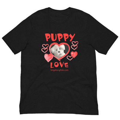 Puppy Love.. Unisex Staple Tee - Adults, Puppy Love - SingAlong Pals