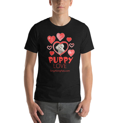 Puppy Love.. Unisex Staple Tee - Adults, Puppy Love - SingAlong Pals