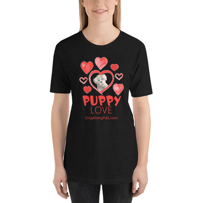 Puppy Love.. Unisex Staple Tee - Adults, Puppy Love - SingAlong Pals