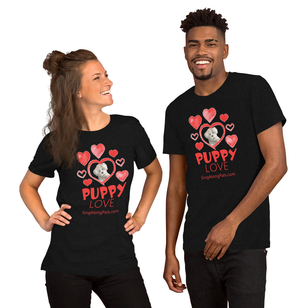 Puppy Love.. Unisex Staple Tee - Adults, Puppy Love - SingAlong Pals