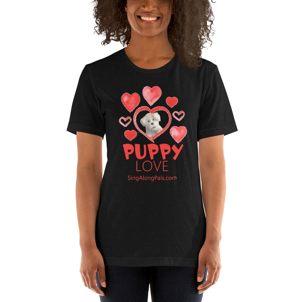 Puppy Love.. Unisex Staple Tee - Adults, Puppy Love - SingAlong Pals