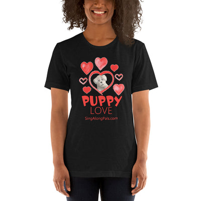 Puppy Love.. Unisex Staple Tee - Adults, Puppy Love - SingAlong Pals