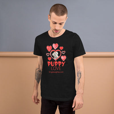 Puppy Love.. Unisex Staple Tee - Adults, Puppy Love - SingAlong Pals