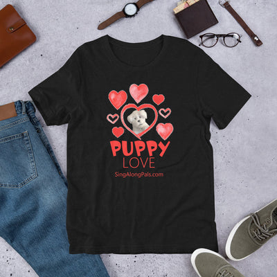 Puppy Love.. Unisex Staple Tee - Adults, Puppy Love - SingAlong Pals