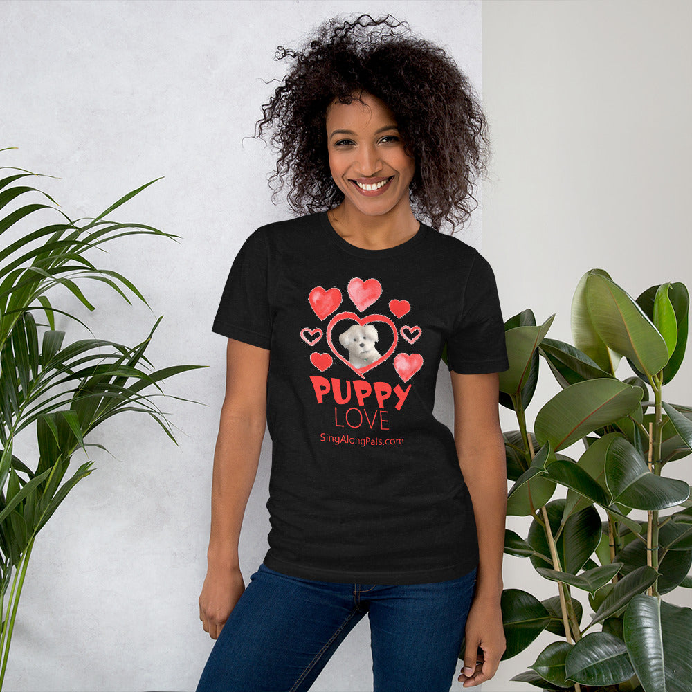 Puppy Love.. Unisex Staple Tee - Adults, Puppy Love - SingAlong Pals