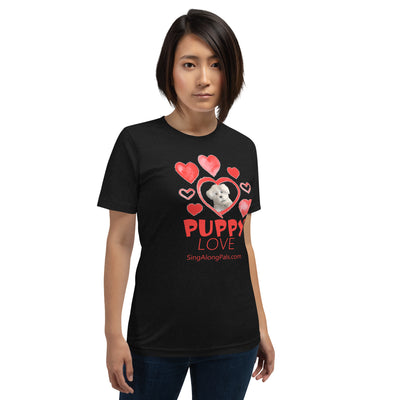 Puppy Love.. Unisex Staple Tee - Adults, Puppy Love - SingAlong Pals