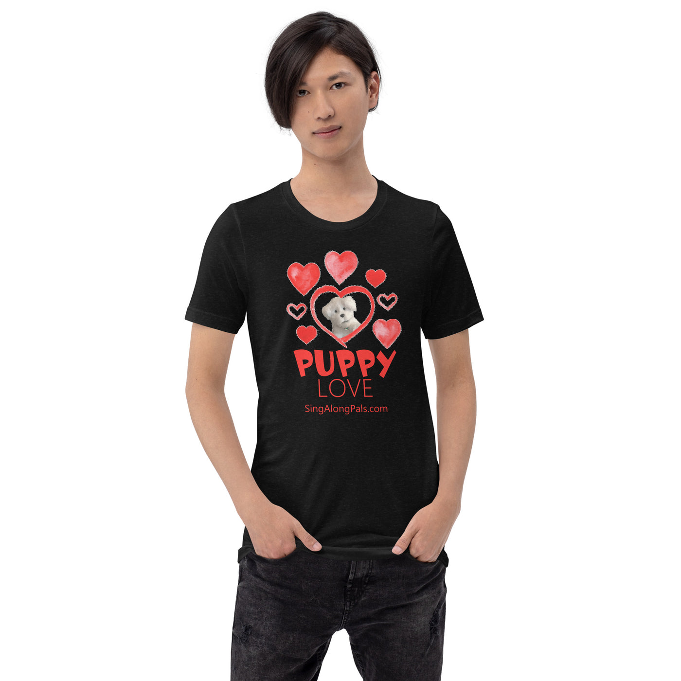 Puppy Love.. Unisex Staple Tee - Adults, Puppy Love - SingAlong Pals