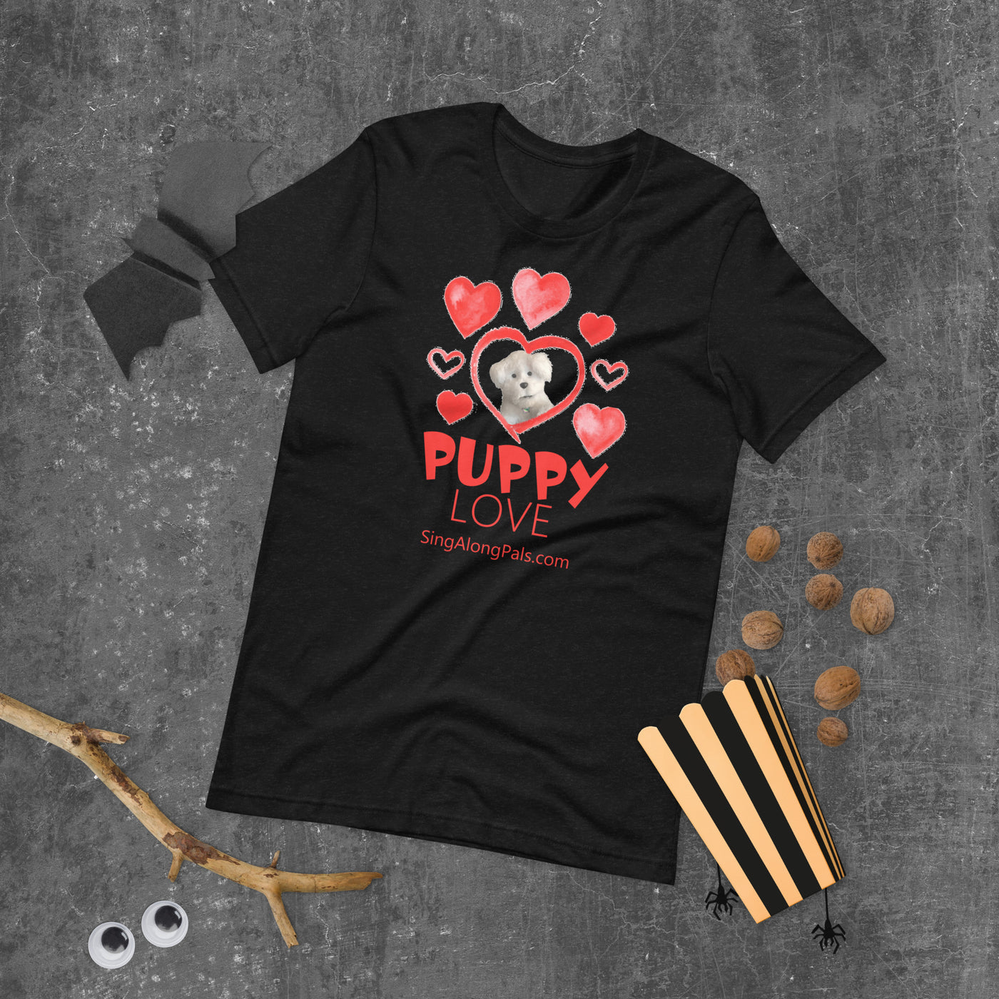 Puppy Love.. Unisex Staple Tee - Adults, Puppy Love - SingAlong Pals