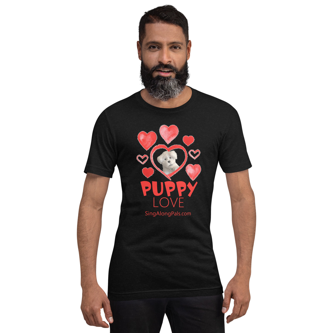 Puppy Love.. Unisex Staple Tee - Adults, Puppy Love - SingAlong Pals