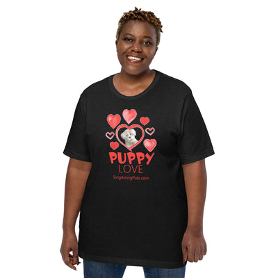 Puppy Love.. Unisex Staple Tee - Adults, Puppy Love - SingAlong Pals