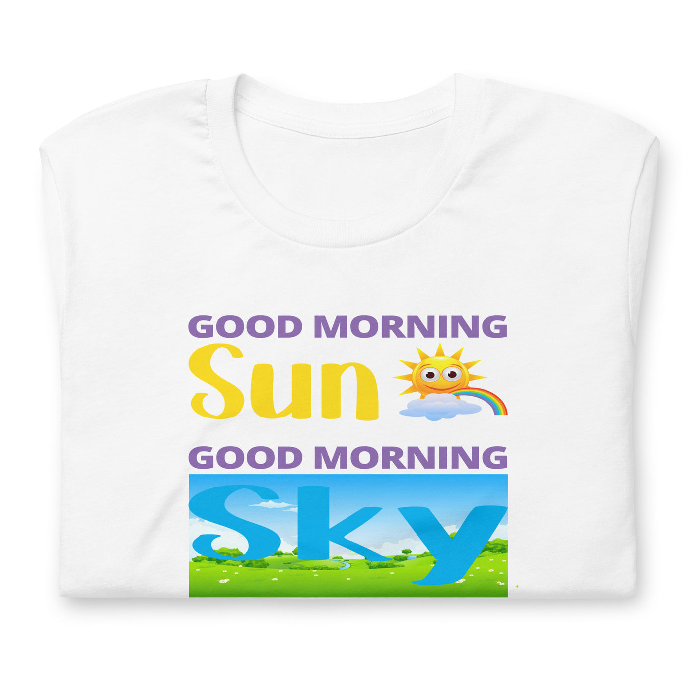 Sun - Sky - Toad.. Unisex Staple Tee - Adults, Sun - sky - toad - SingAlong Pals