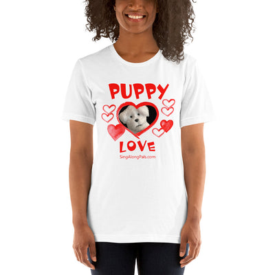 Puppy Love.. Unisex Staple Tee - Adults, Puppy Love - SingAlong Pals