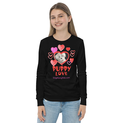 PUPPY LOVE Youth long sleeve tee - SingAlong Pals