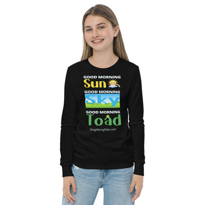 SUN SKY TOAD Youth long sleeve tee - SingAlong Pals