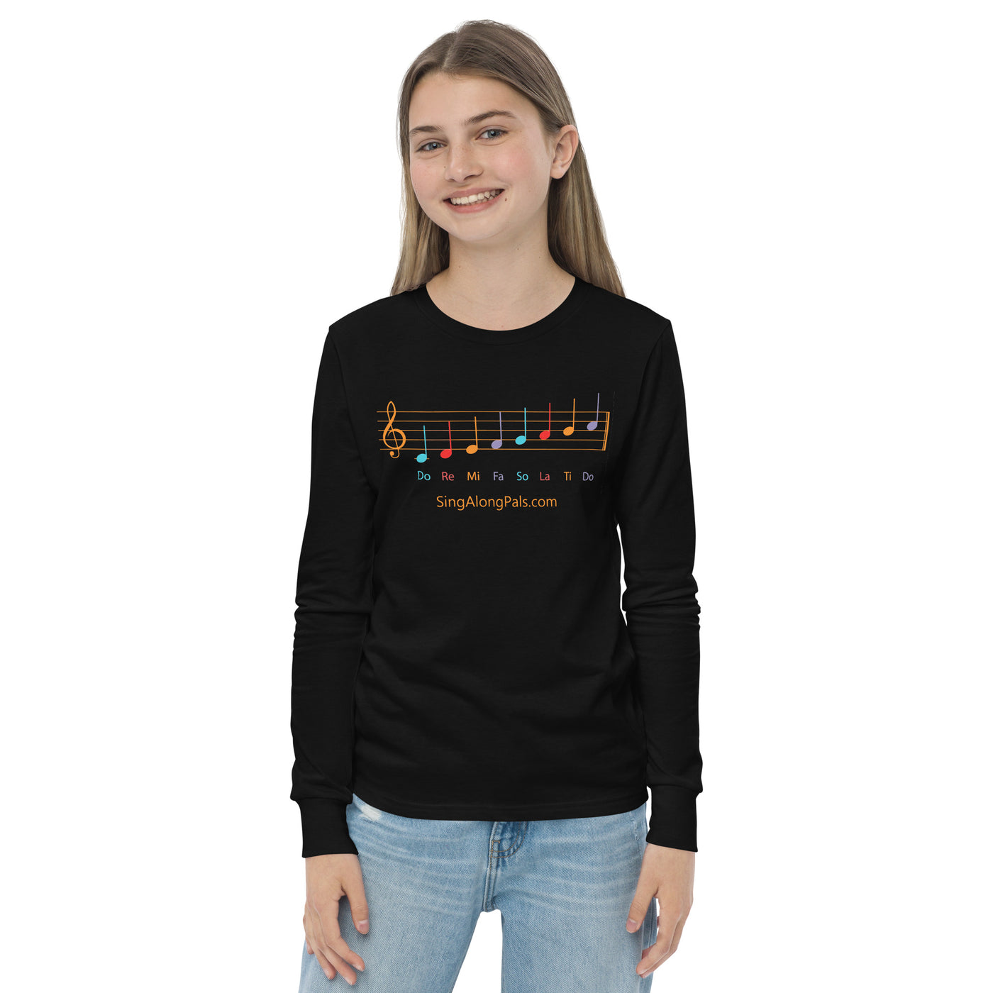 DO RE MI Youth long sleeve tee - SingAlong Pals