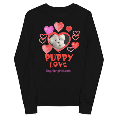 PUPPY LOVE Youth long sleeve tee - SingAlong Pals