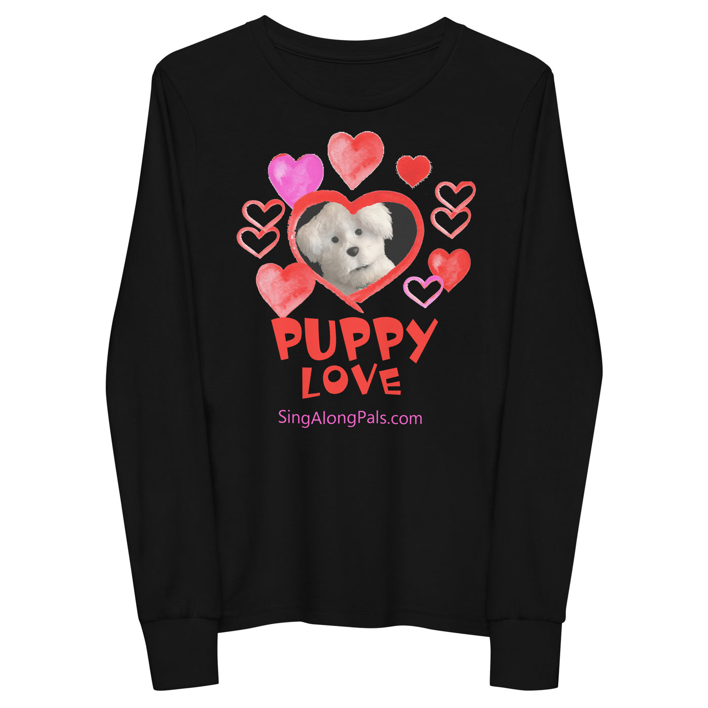 PUPPY LOVE Youth long sleeve tee - SingAlong Pals