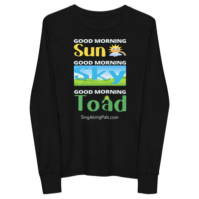 SUN SKY TOAD Youth long sleeve tee - SingAlong Pals