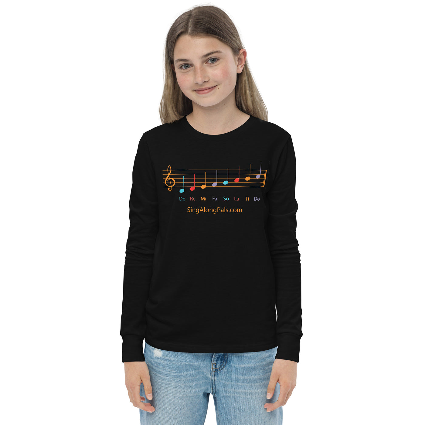 DO RE MI Youth long sleeve tee - SingAlong Pals