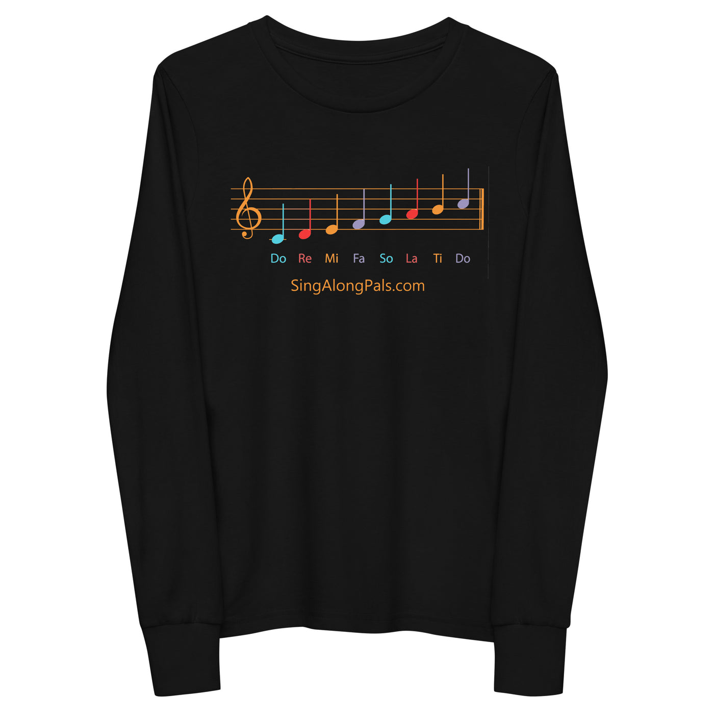 DO RE MI Youth long sleeve tee - SingAlong Pals