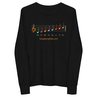 DO RE MI Youth long sleeve tee - SingAlong Pals