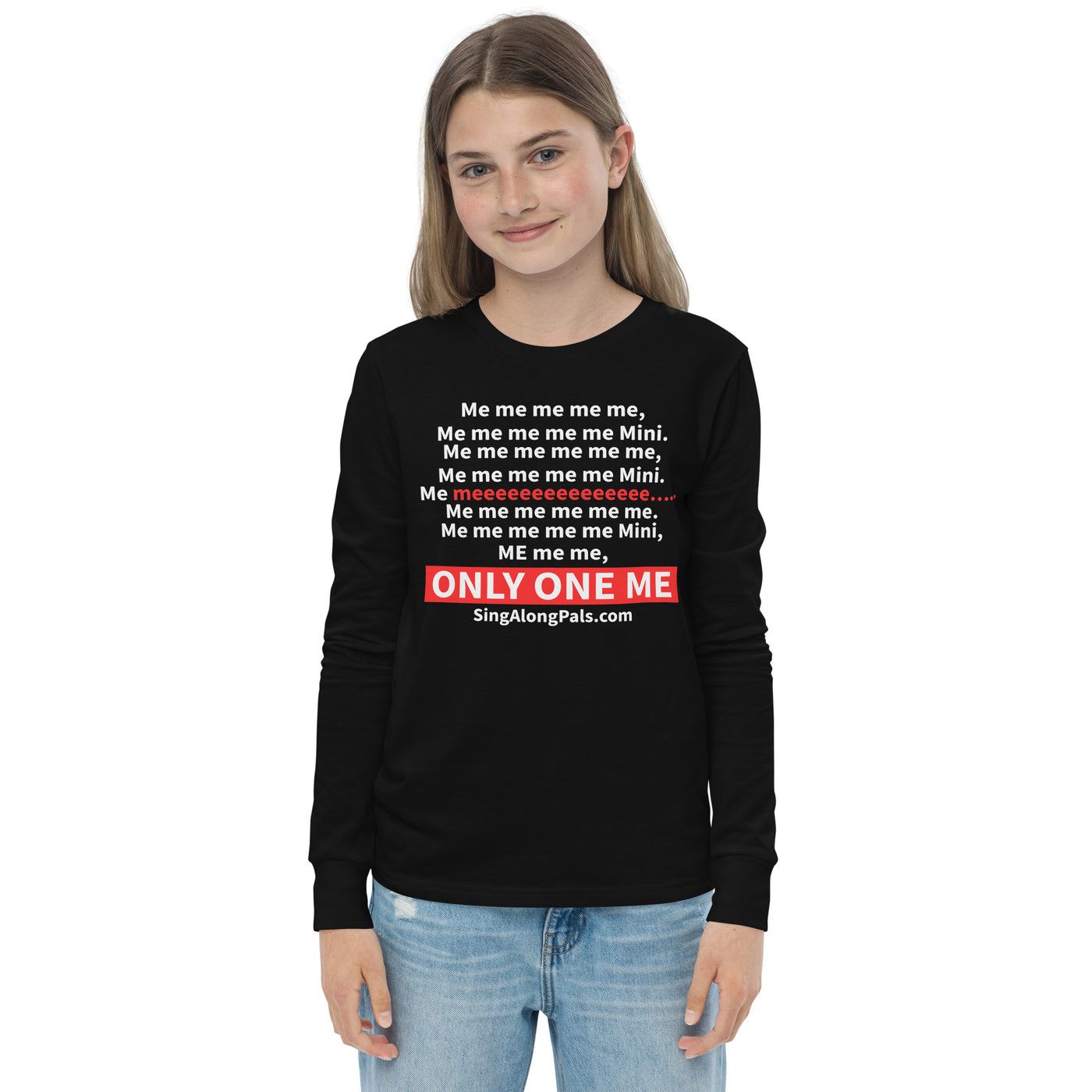 ME ME ME Youth long sleeve tee - SingAlong Pals