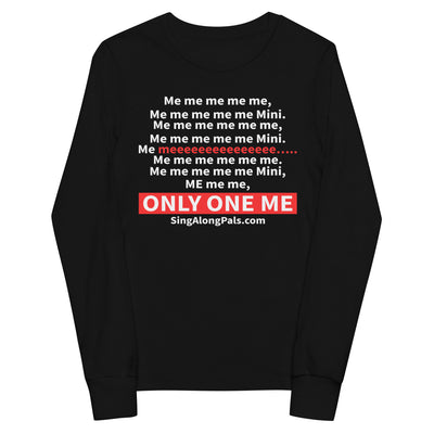 ME ME ME Youth long sleeve tee - SingAlong Pals