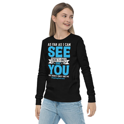 AS FAR AS I CAN SEE Youth long sleeve tee - SingAlong Pals