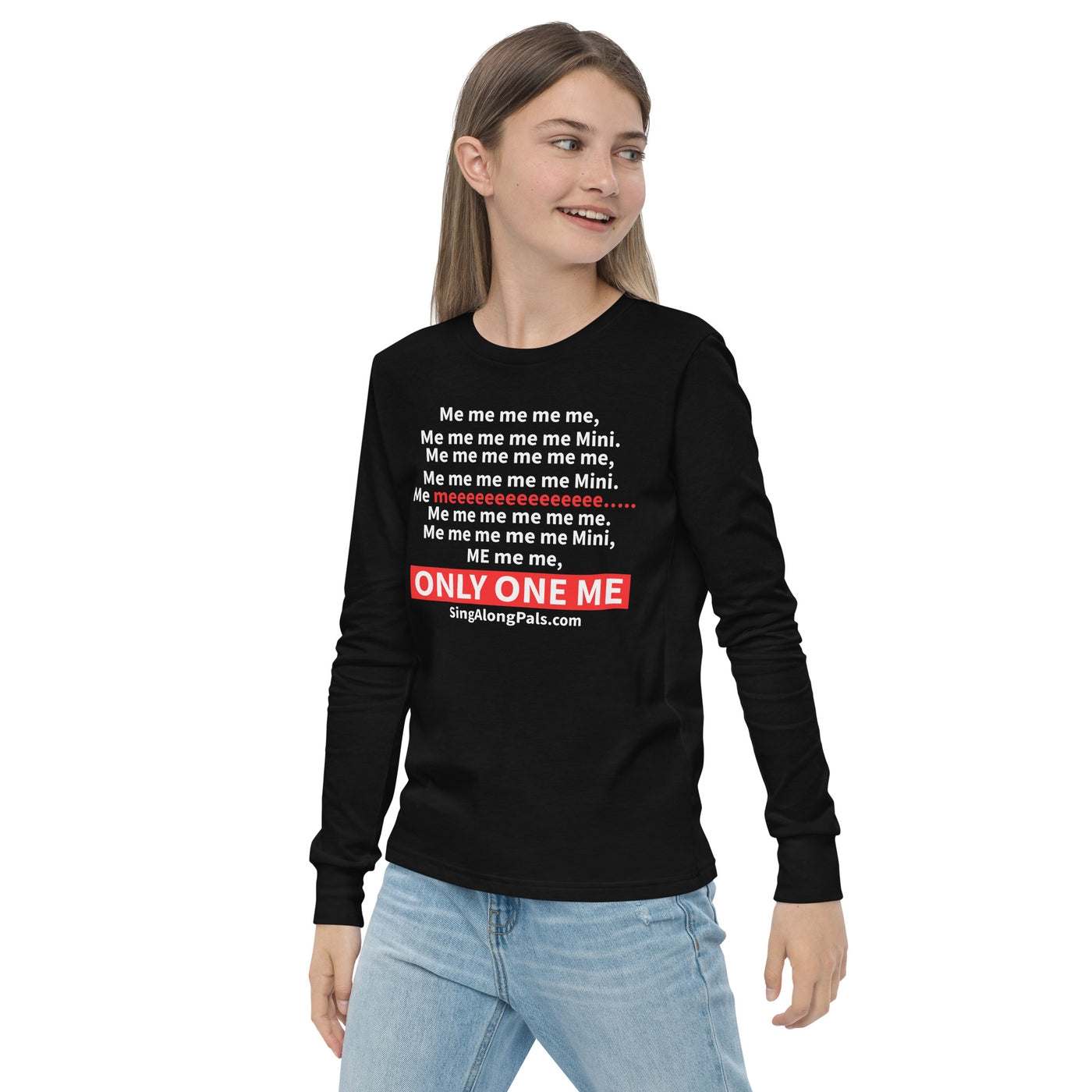 ME ME ME Youth long sleeve tee - SingAlong Pals