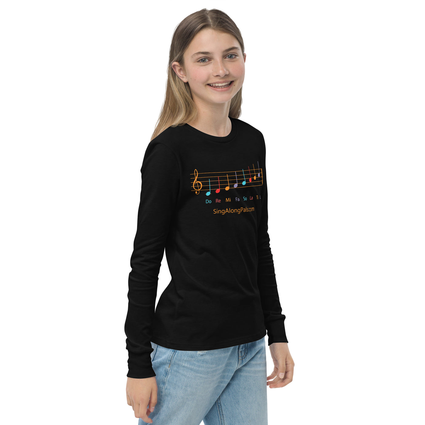 DO RE MI Youth long sleeve tee - SingAlong Pals