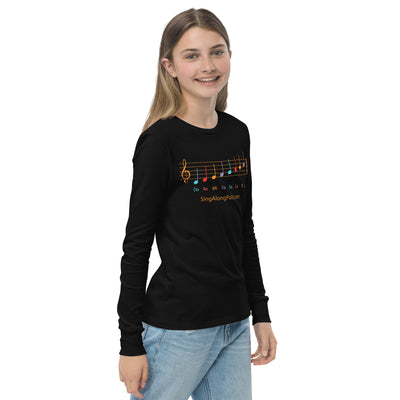 DO RE MI Youth long sleeve tee - SingAlong Pals