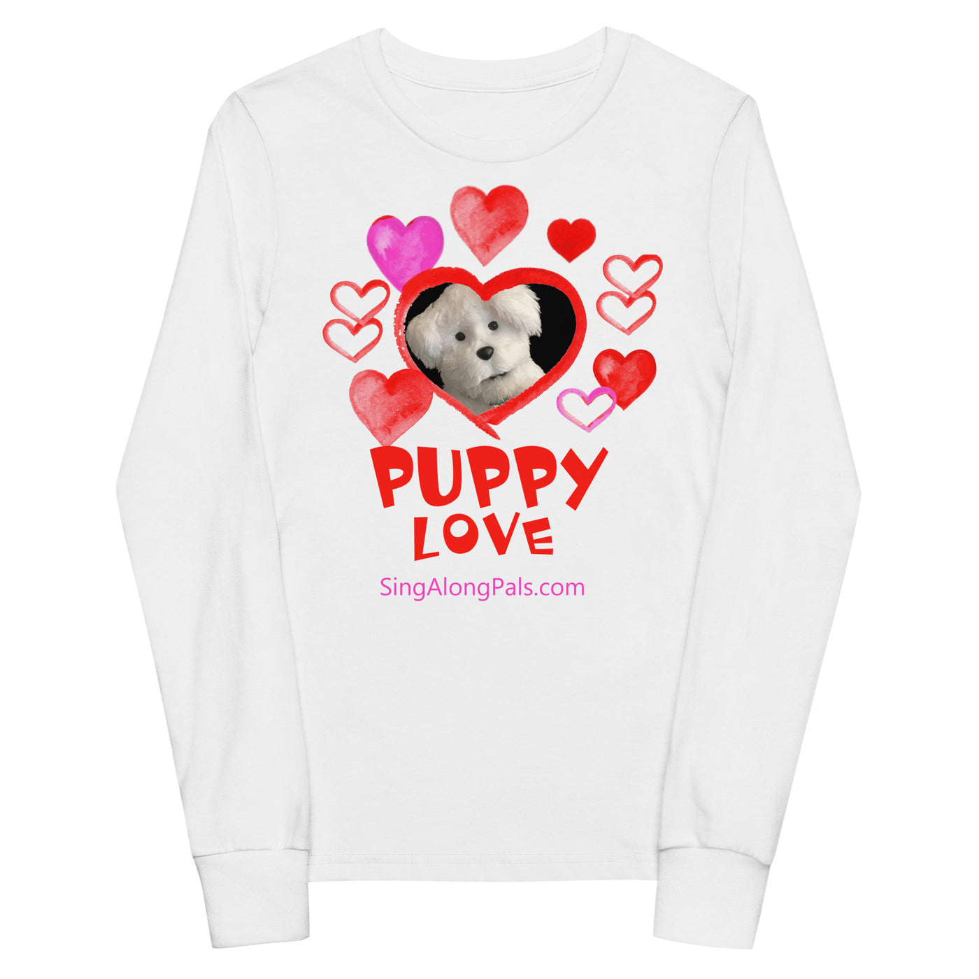 PUPPY LOVE Youth long sleeve tee - SingAlong Pals