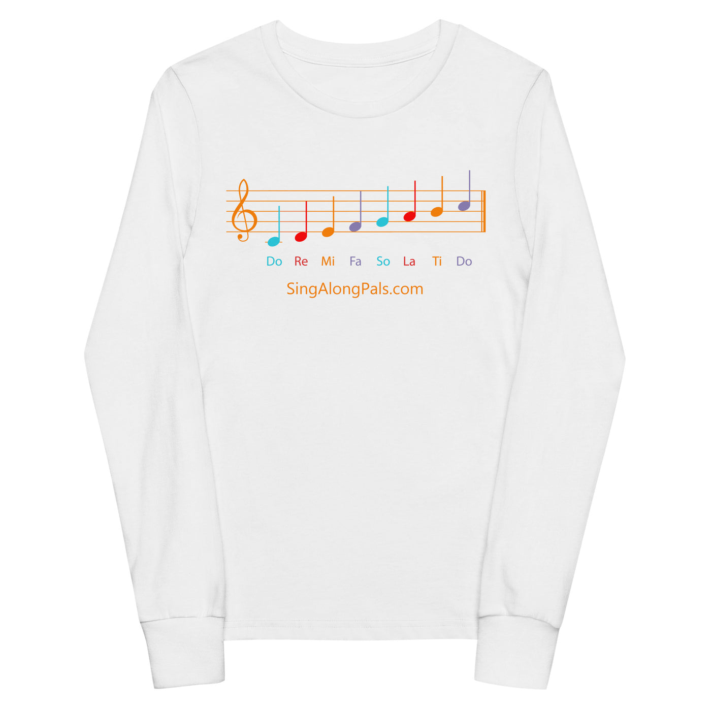 DO RE MI Youth long sleeve tee - SingAlong Pals