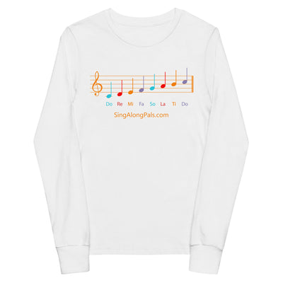 DO RE MI Youth long sleeve tee - SingAlong Pals